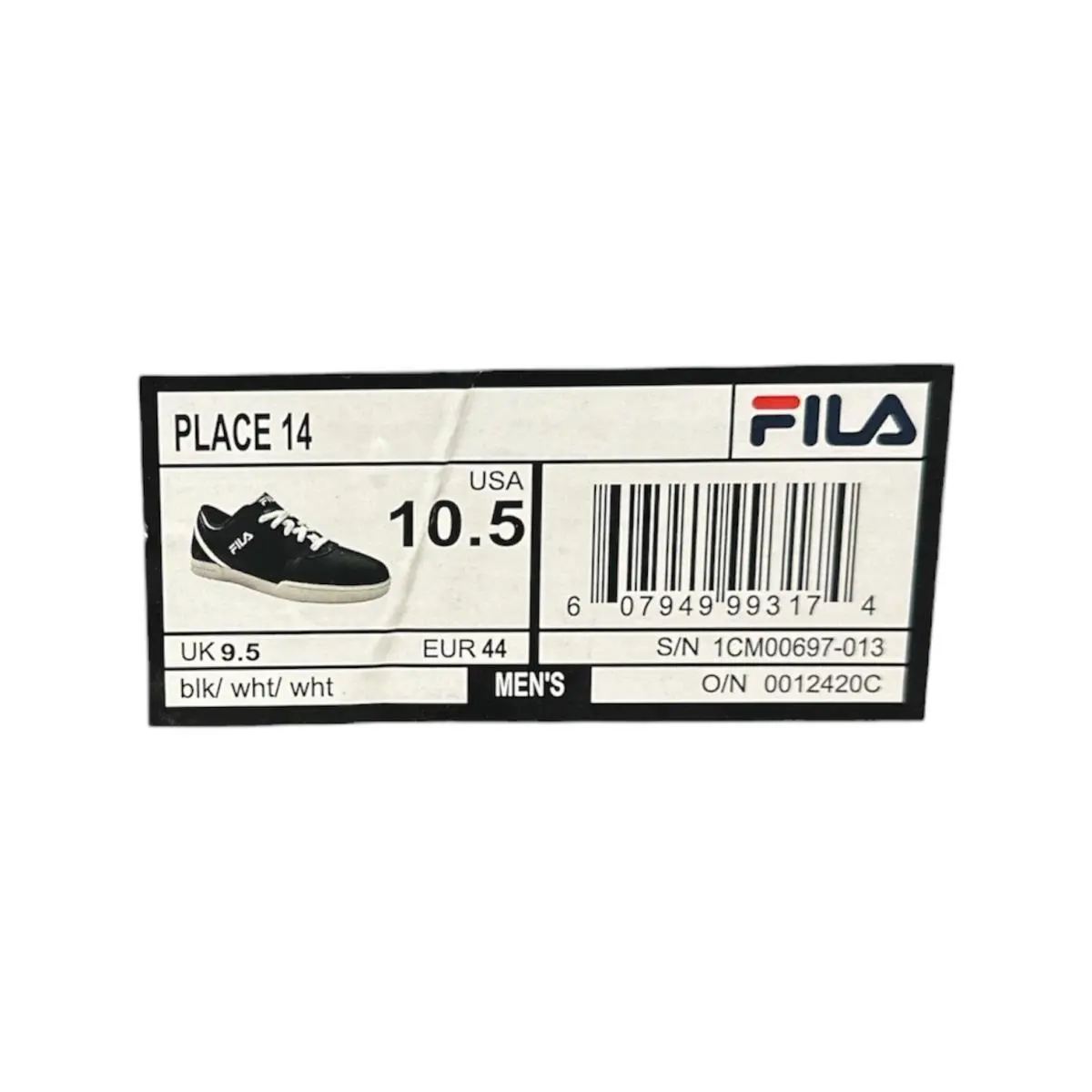 Fila shoes - Black (UPC: 607949993174) 4