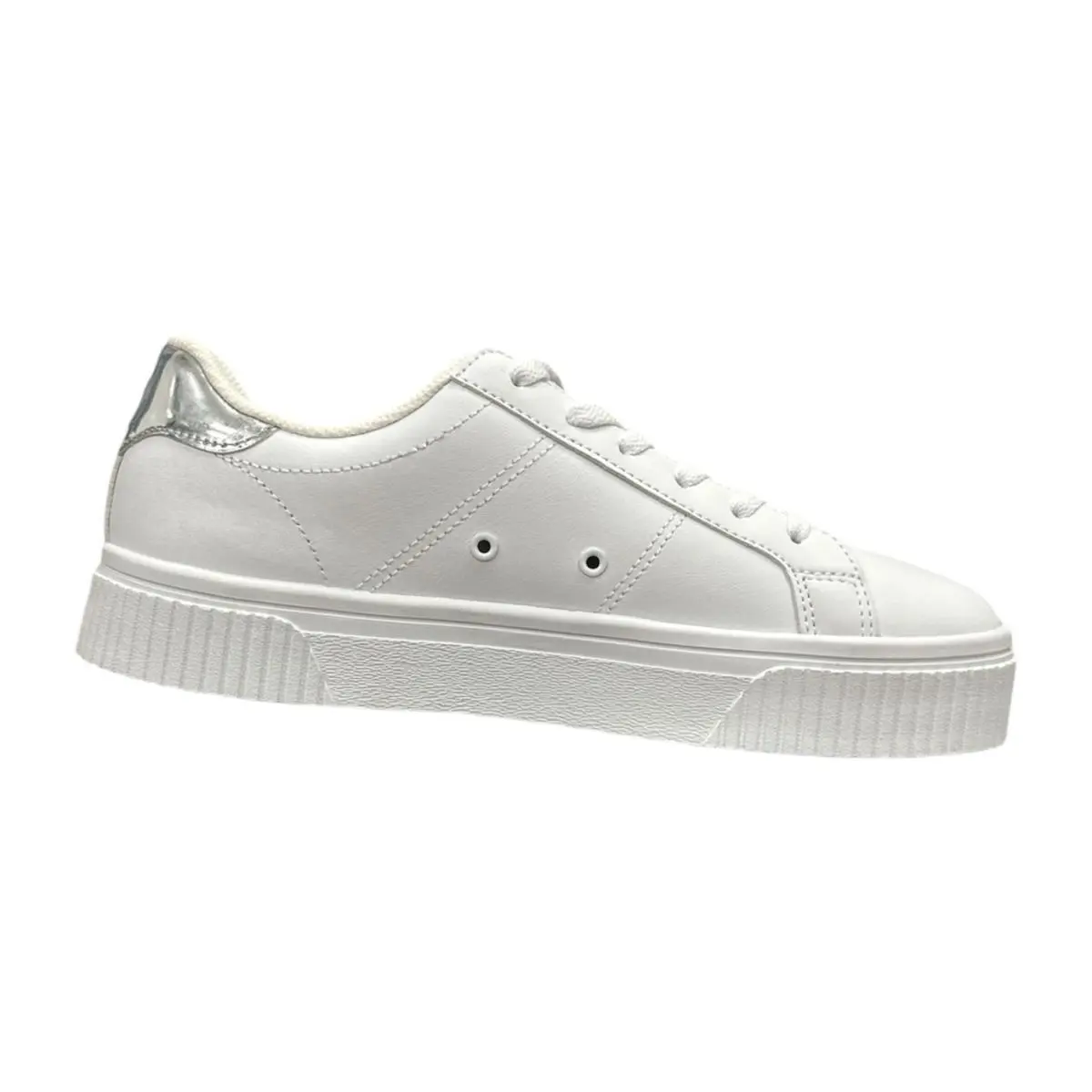 Fila Women’s Panache 19 Platform Sneakers – White / Silver – Size 9.5 - White