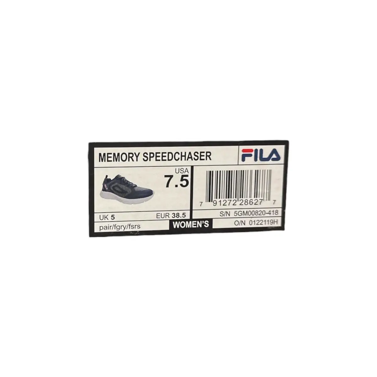 Fila shoes - Gray (UPC: 791272286277) 4