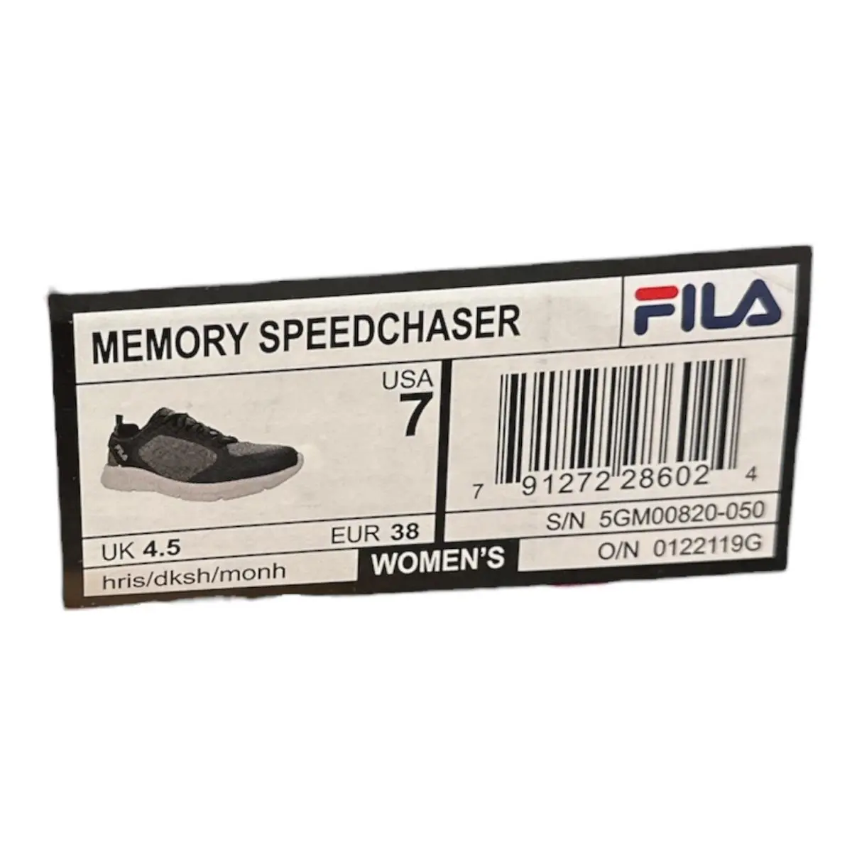 Fila shoes - Gray (UPC: 791272286024) 4