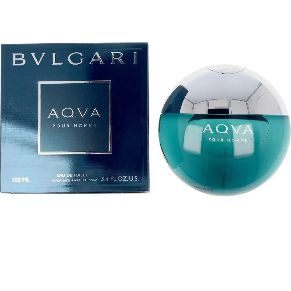 Aqva Pour Homme Eau de Toilette Spray 3.4 oz Mens Colo by Bvlgari
