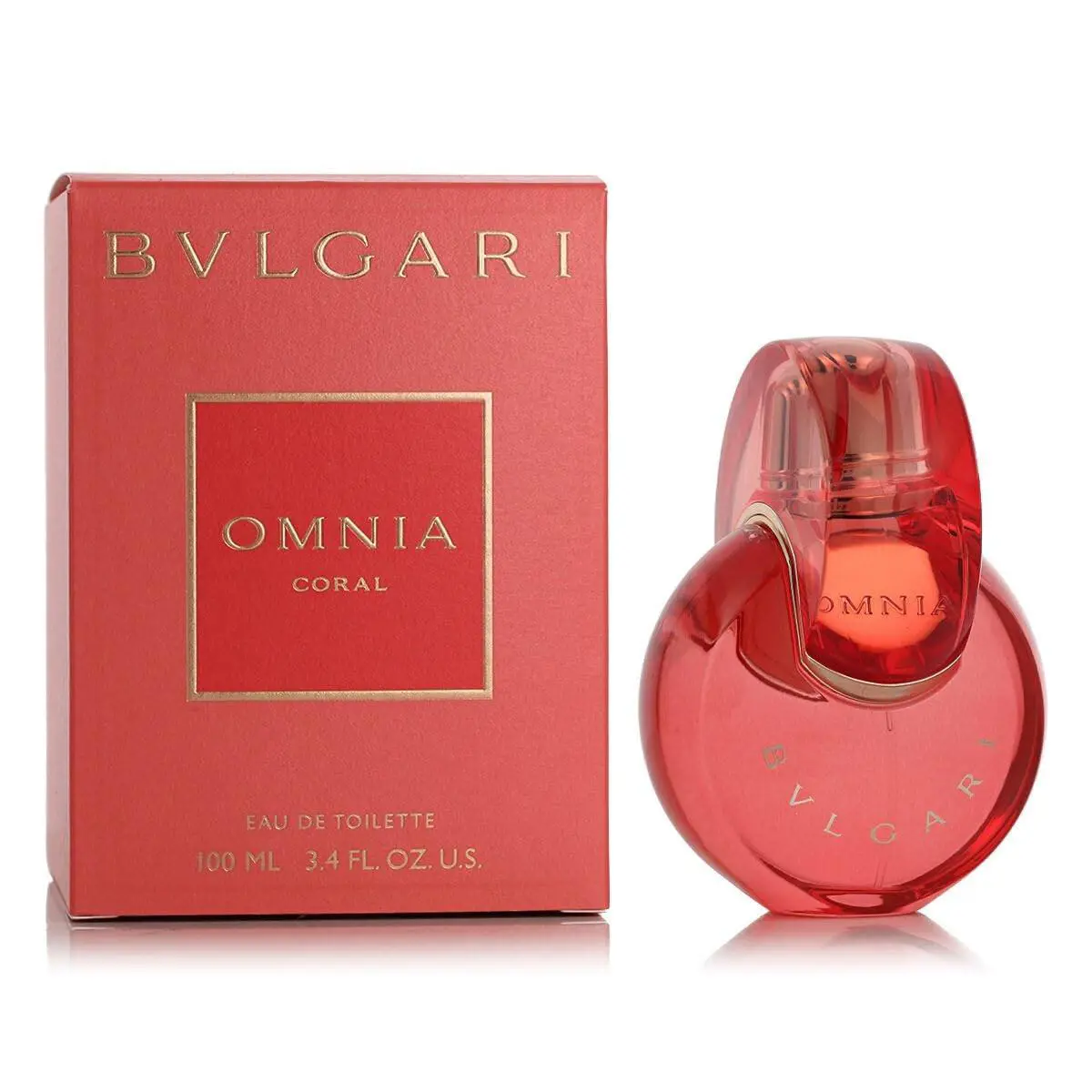 Bvlgari Omnia Coral Eau de Toilette Spray 3.4 oz Womens Perf