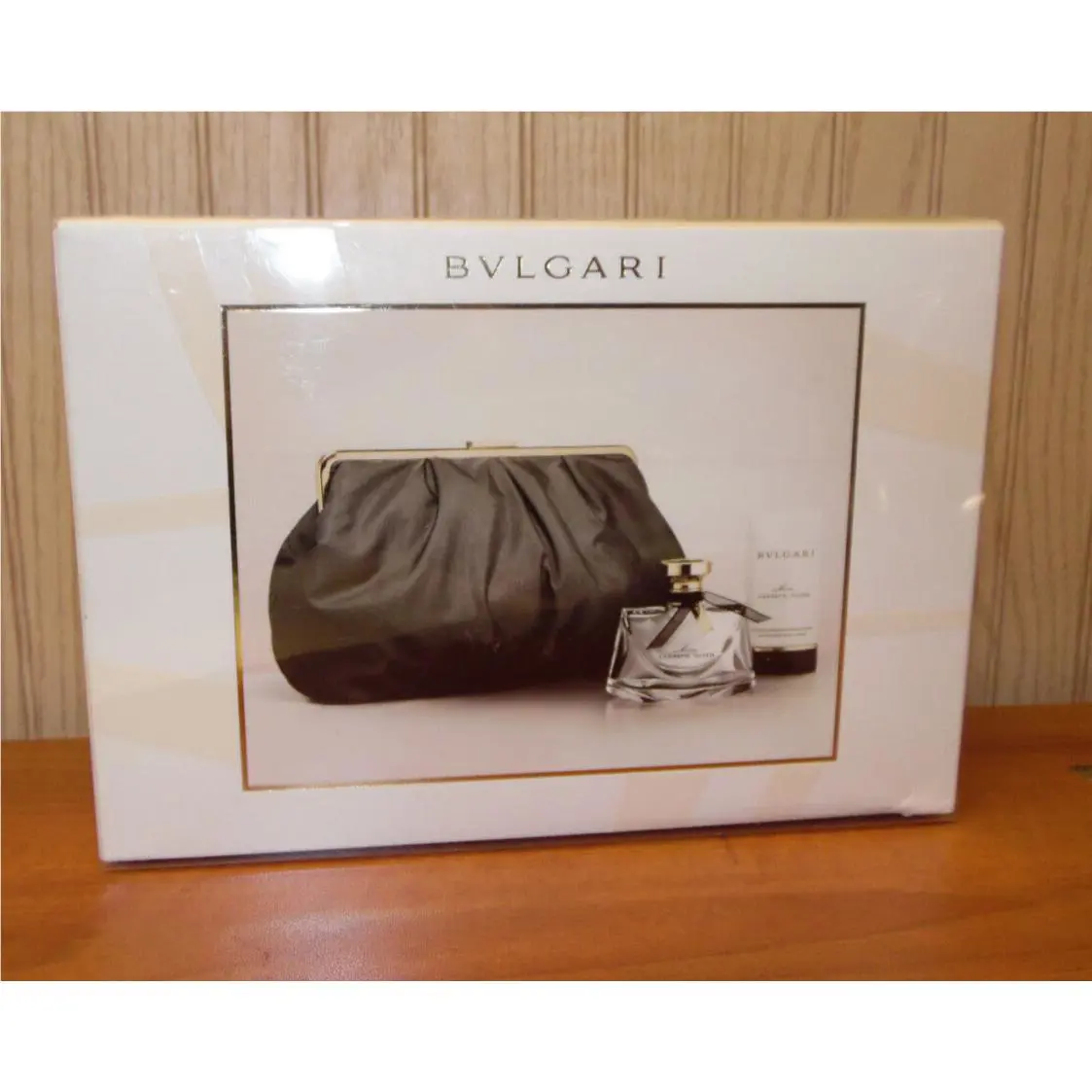 3pc Set Bvlgari Jasmin Noir Mon 2.5oz Edp +2.5oz Lotion +bag For Women Femme