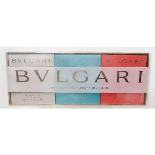 Bvlgari Omnia Purse Spray Collection Crystalline Coral Paraiba Edt .5 oz Each