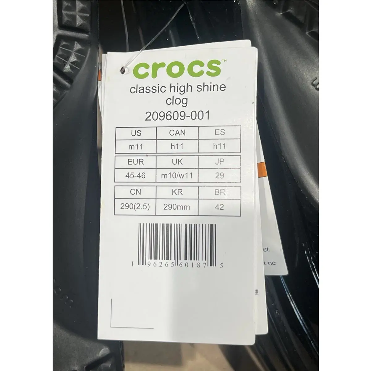 Crocs shoes - Classic High Shine - Classic High Shine - 209609-001 - Black 9