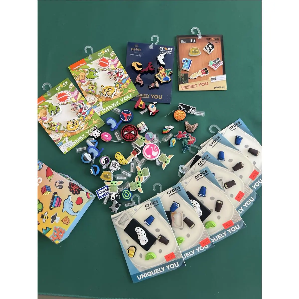 Crocs Jibbitz Mixed Lot Shoe Charms Resale Nick Harry Potter Office Random