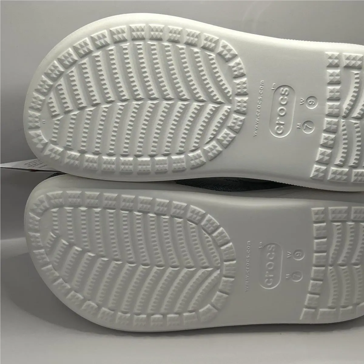 Crocs shoes - CROCS CLASSIC CRUSH - CLASSIC CRUSH - Denim Blue (Denim Print ) (UPC: 0196265204373) 21