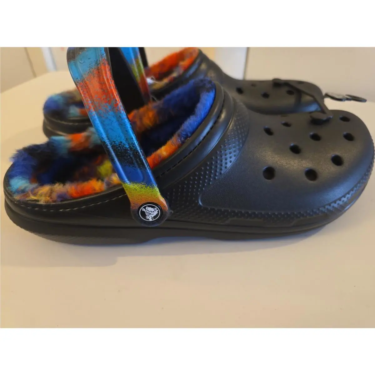 Crocs shoes - crocs - black/multi (UPC: 196265151554) 8