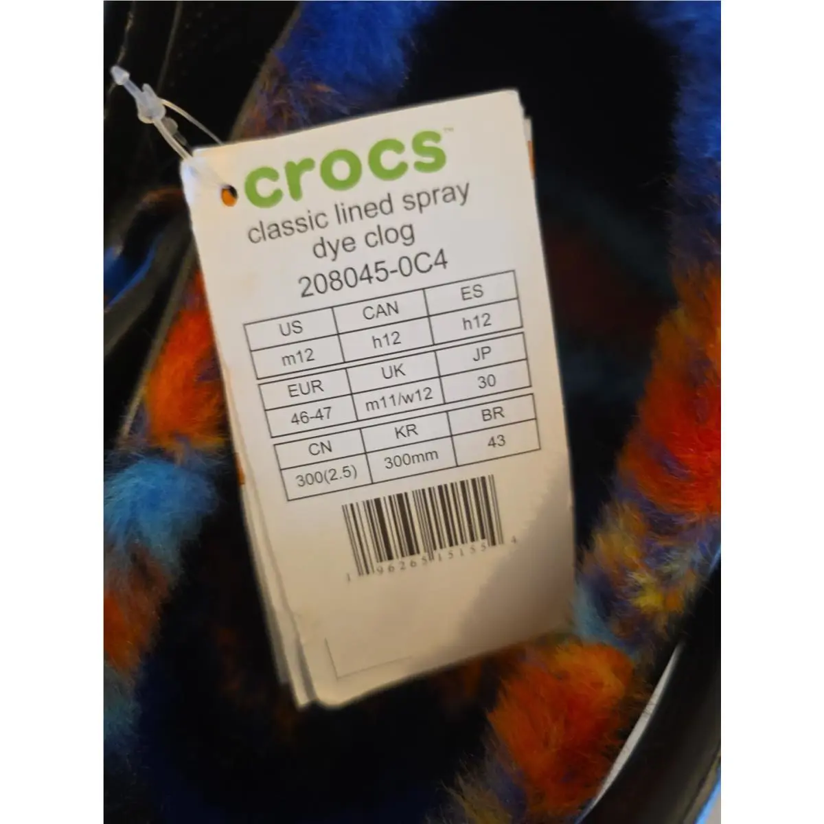 Crocs shoes - crocs - black/multi (UPC: 196265151554) 0