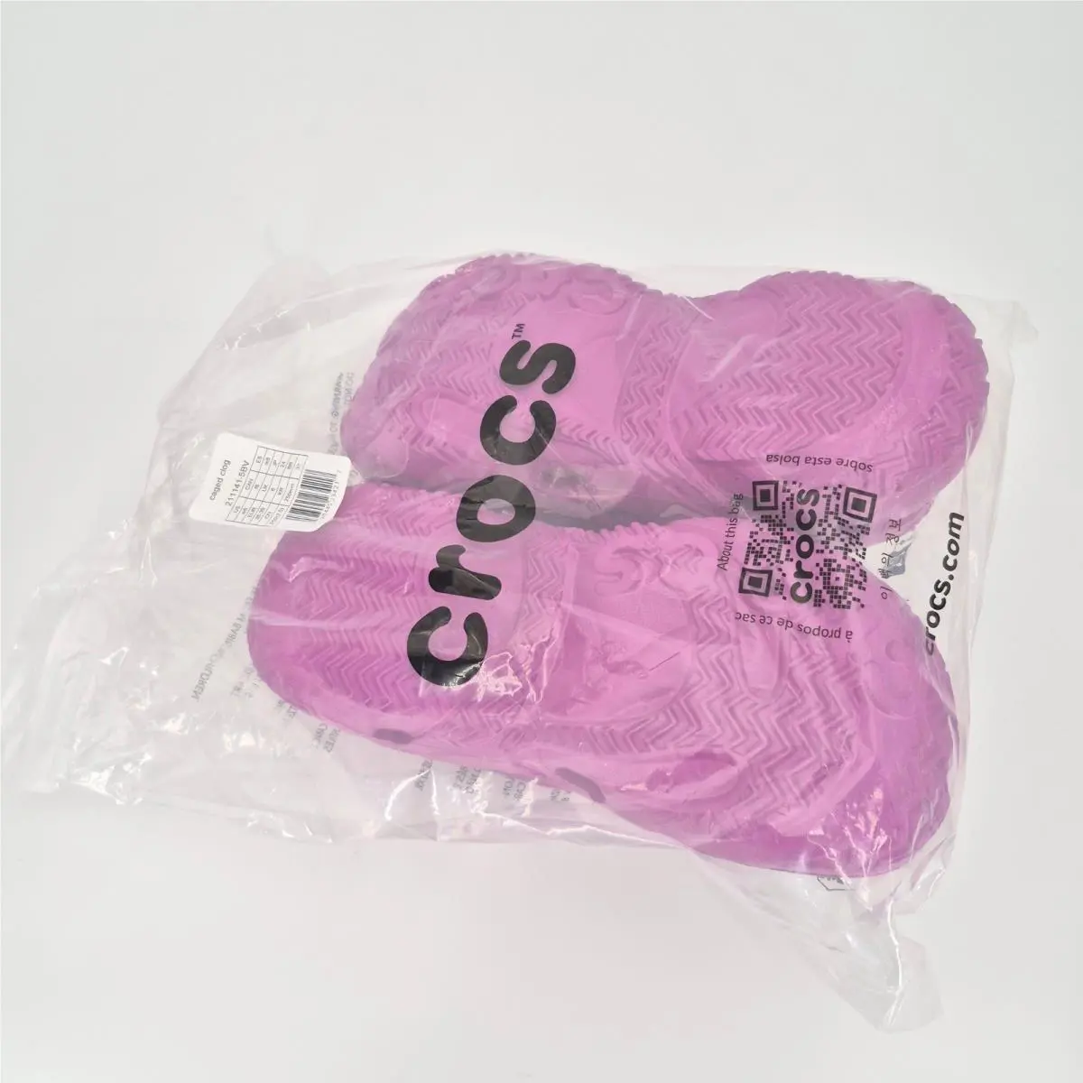 Crocs shoes - Purple (UPC: 198445234217) 0