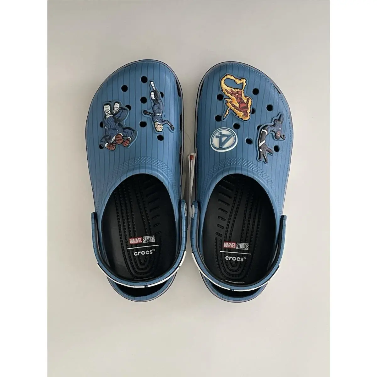 Crocs shoes - Crocs Classic Clog - Classic Clog - 211481-90H - Blue White (UPC: 0198445229510) 2