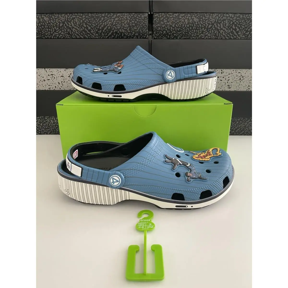 Crocs Classic Clog “marvel Fantastic Four” 211481-90H Mens 8 / Women 10 Rare