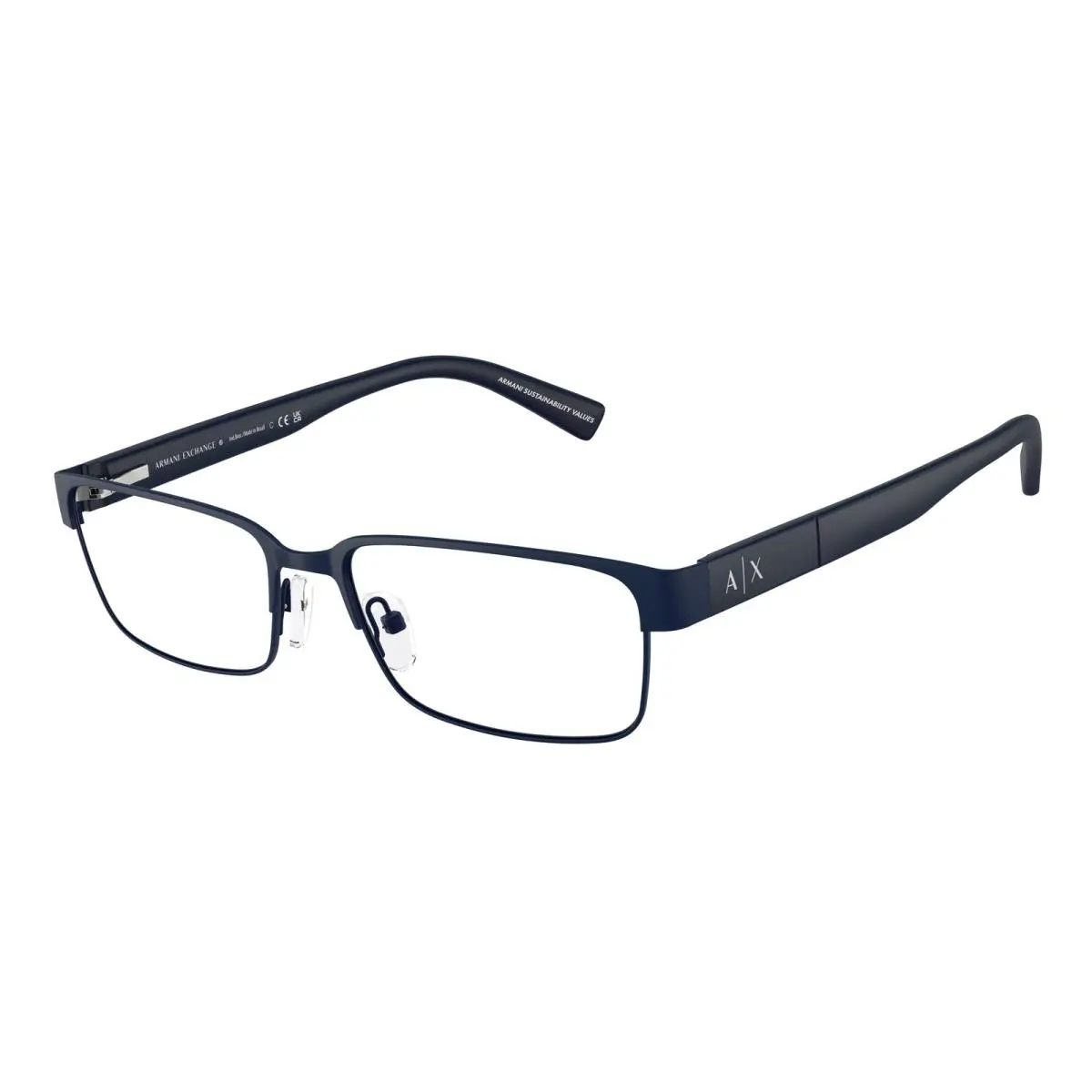 Armani Exchange AX 1017 Matte Blue 6099 Eyeglasses