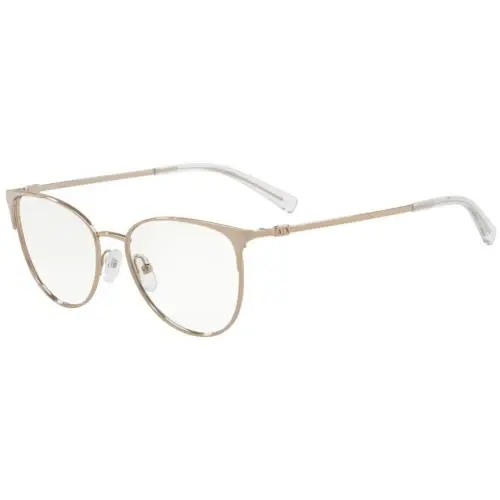 Armani Exchange AX 1034 Shiny Rose Gold 6103 Eyeglasses