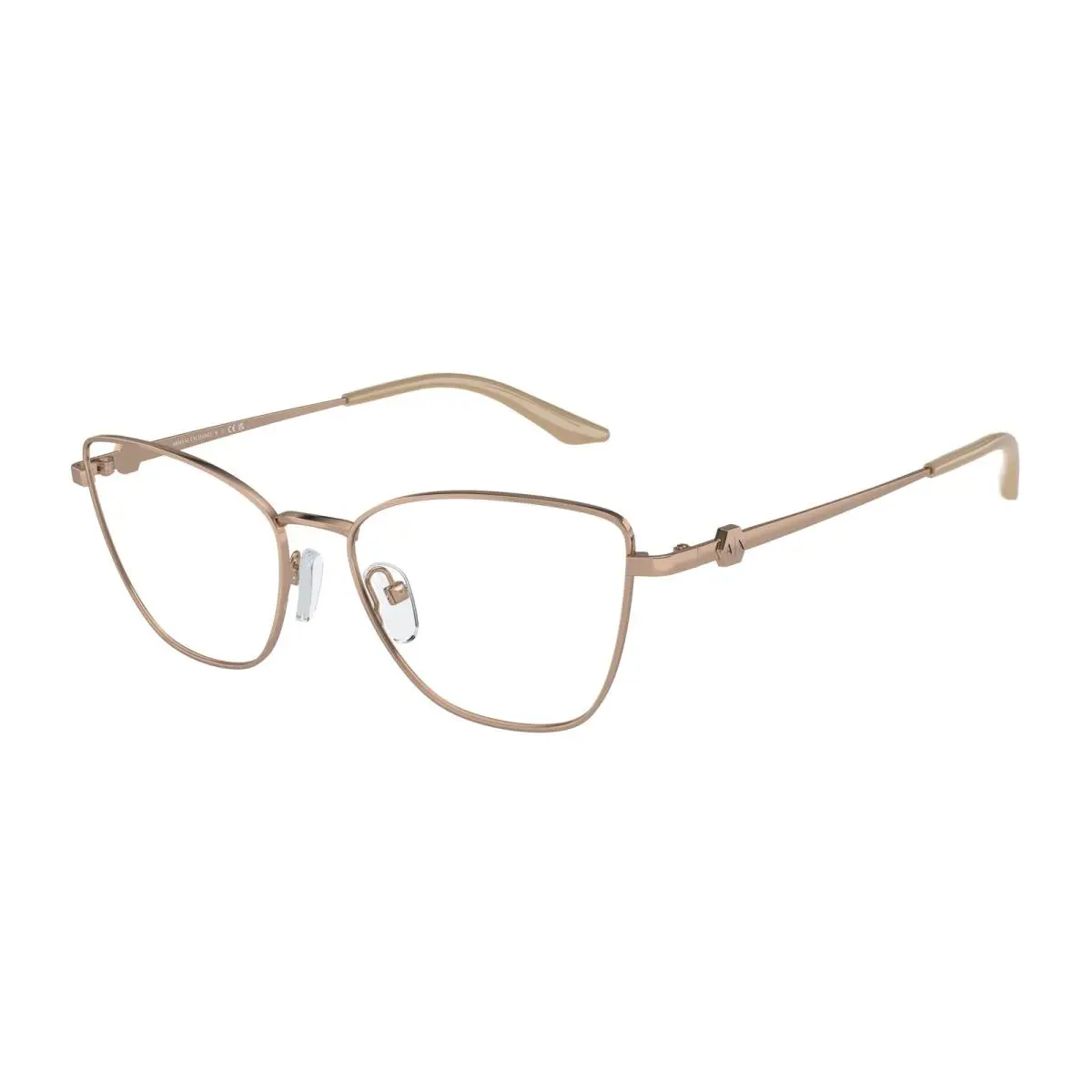 Armani Exchange AX 1063 Shiny Rose Gold 6103 Eyeglasses