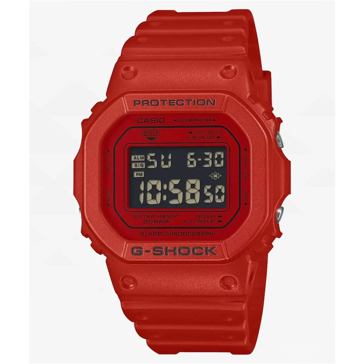 G-shock Digital 5600 Series Men`s Watch DW5600RRB-4 by Casio