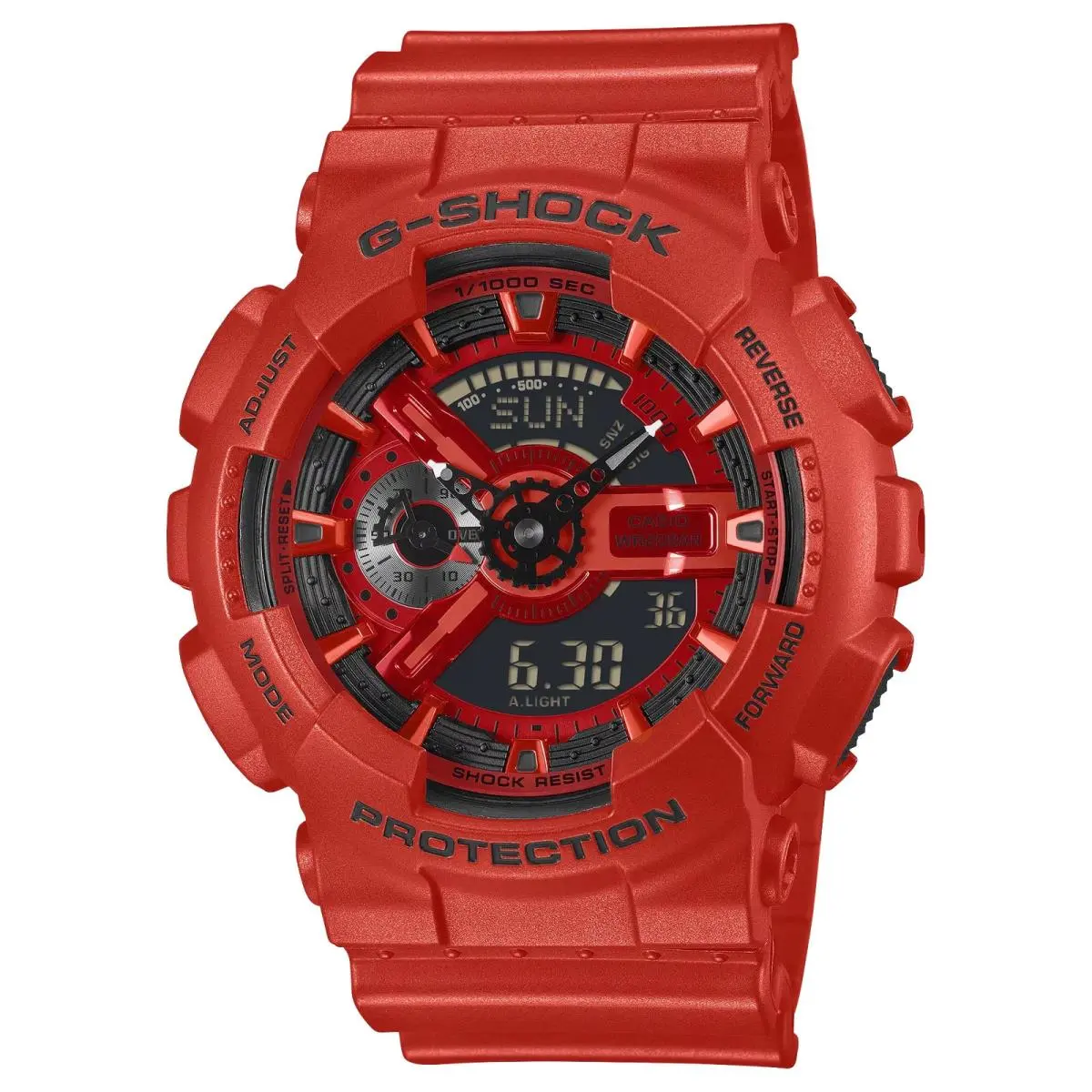G-shock Digital 110 Series Watch GA110RRB-4A by Casio