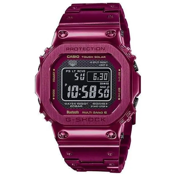 GMW-B5000RD-4  G-shock Solar Watch by Casio
