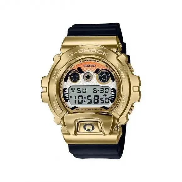 G-shock GM-6900GDA-9 Daruma Design Gold Digital Men`s Watch by Casio