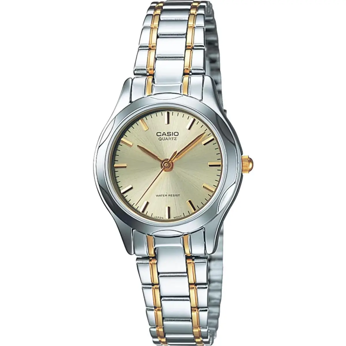 LTP-1275SG-9A Women`s Quartz Two-tone Watch by Casio