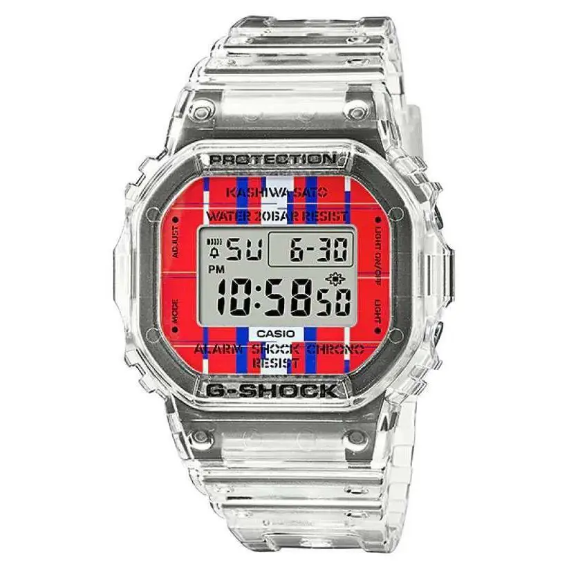 G-shock DWE-5600KS-7 Lineup Kashiwa Sato Lines Collaboration by Casio