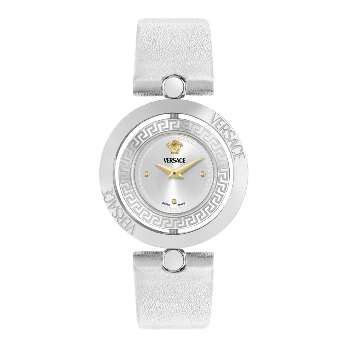 Versace Womens Stainless Steel 33.6mm Strap Fashion Watch