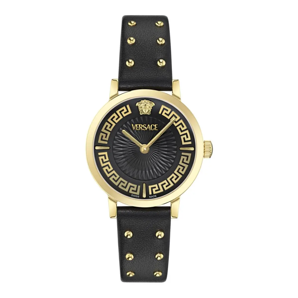 Versace Womens Gold 35mm Strap Fashion Watch