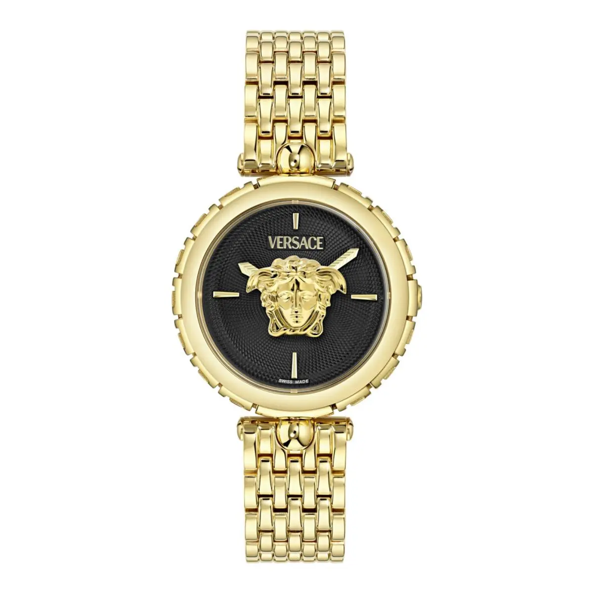 Versace Womens Gold 38mm Bracelet Fashion Watch
