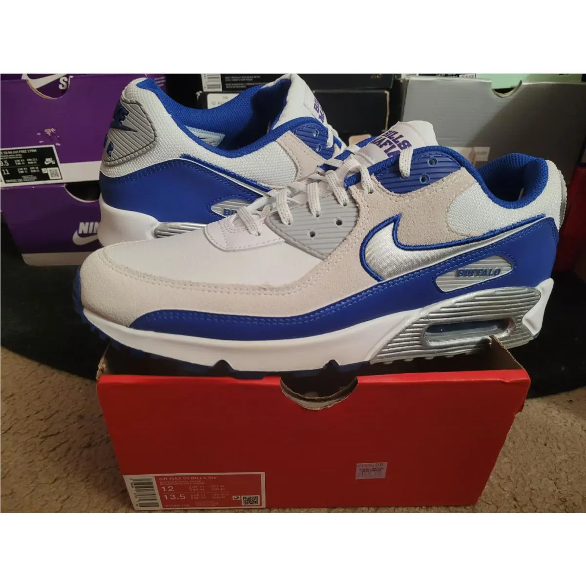 Nike shoes - Nike Air Max 90 - Air Max - II7589-100 - White 5