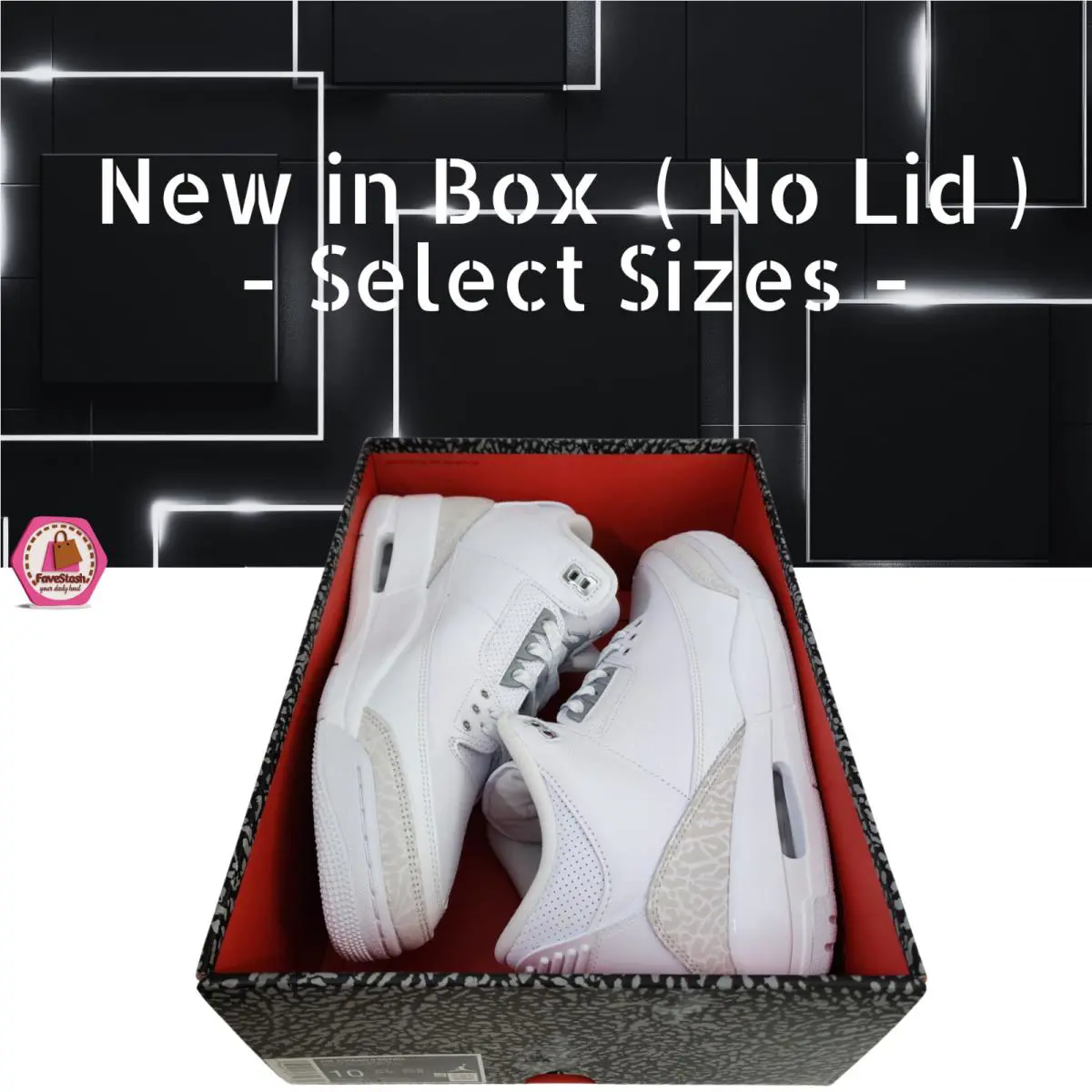 Nike shoes - Air Jordan 3 - Air - CT8532-111 - White 1