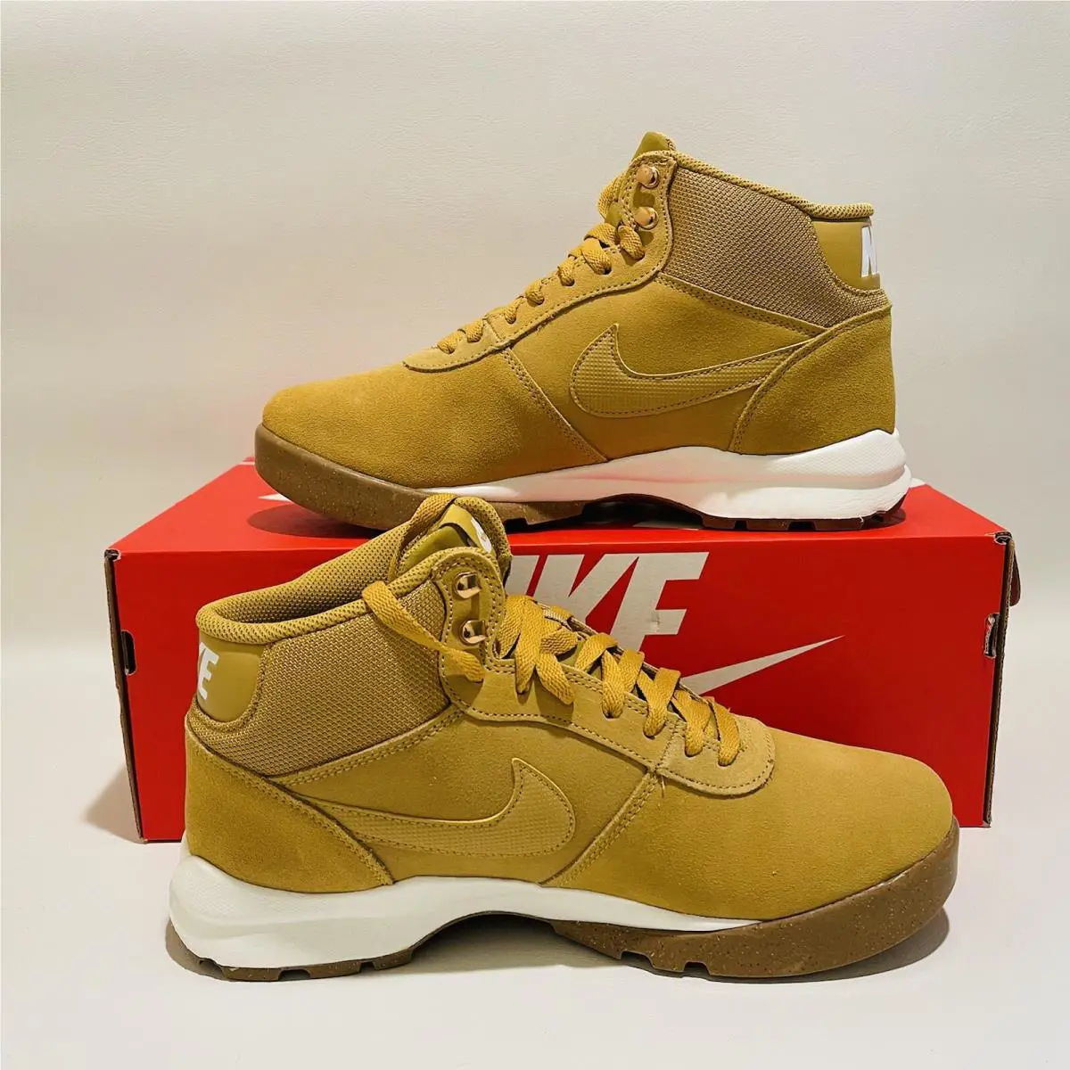 Nike shoes - Nike Hoodland - Hoodland - 654888-727 - Haystack / Sail-Gum / Light Brown / White 11