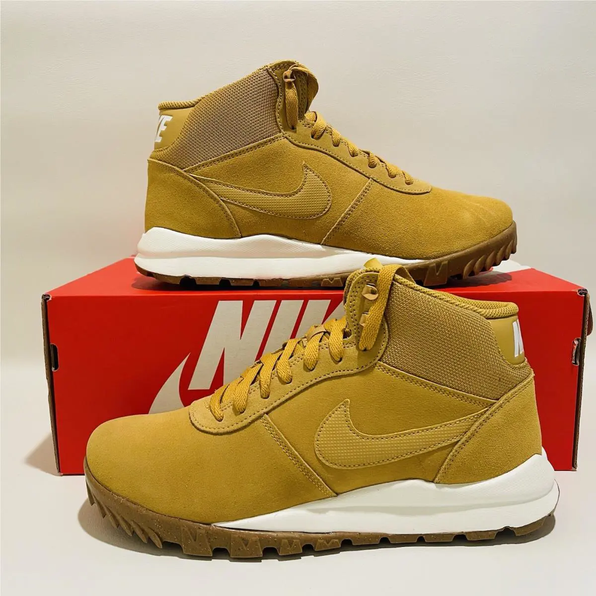 Nike shoes - Nike Hoodland - Hoodland - 654888-727 - Haystack / Sail-Gum / Light Brown / White 12