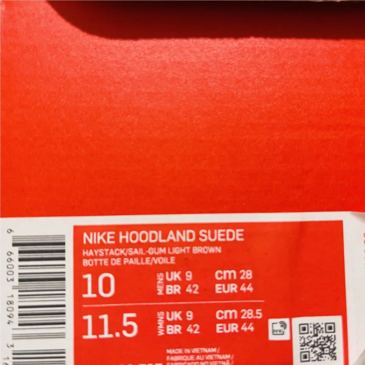 Nike shoes - Nike Hoodland - Hoodland - 654888-727 - Haystack / Sail-Gum / Light Brown / White 10