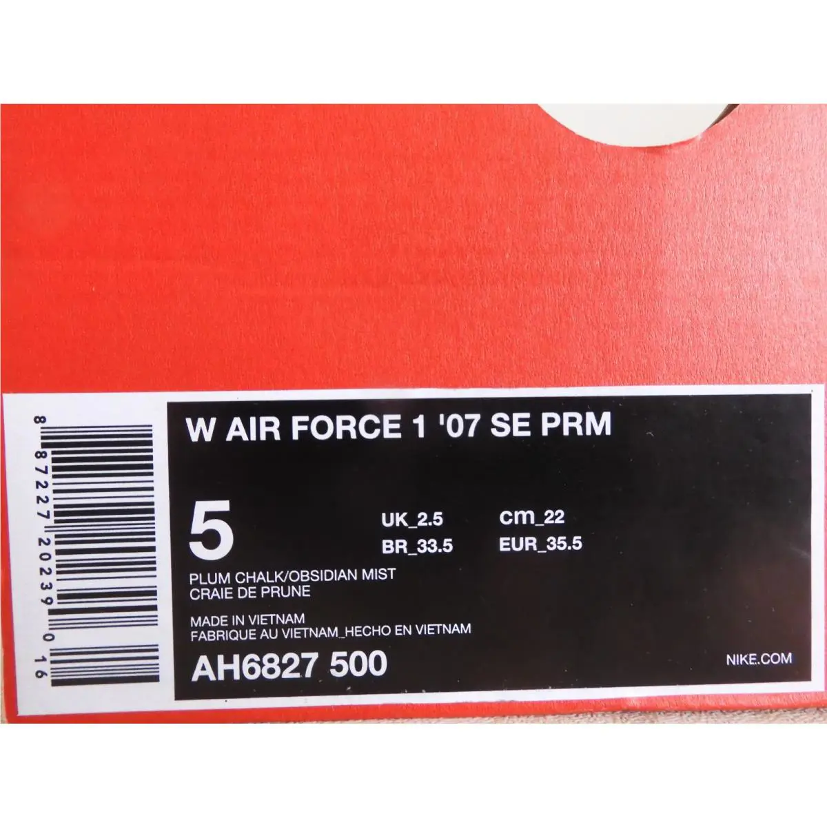 Nike shoes - Nike Air Force 1 - Air Force - AH6827-500 - Pink 6