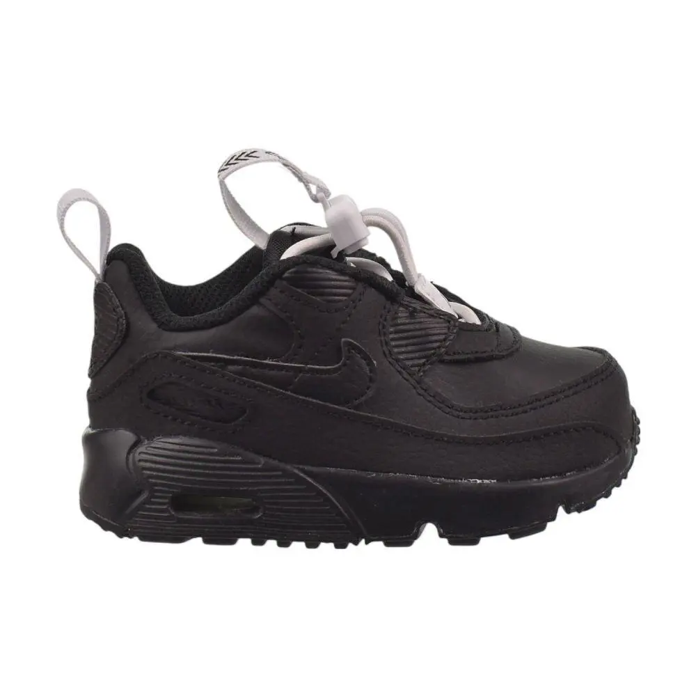 Nike Air Max 90 Toggle TD Toddlers` Shoes Black/white CV0065-001 - Black/Black-White-Black