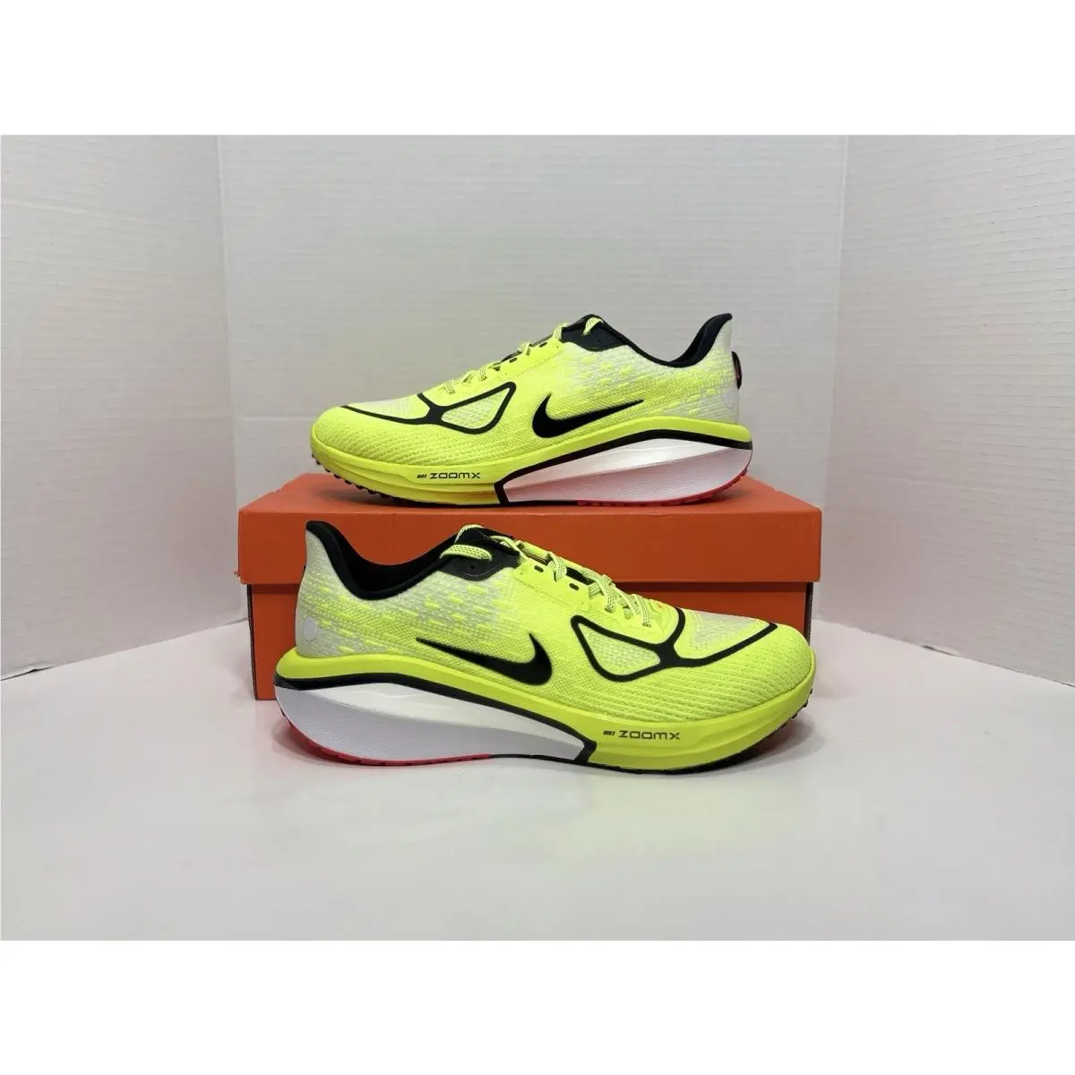 Nike shoes - Nike Vomero 17 - Vomero - FZ8587-700 - Volt/White/Bright Crimson/Black 18