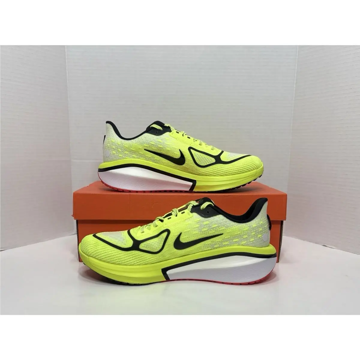 Nike shoes - Nike Vomero 17 - Vomero - FZ8587-700 - Volt/White/Bright Crimson/Black 19