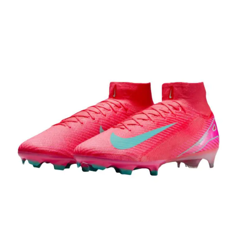 Nike Men`s Mercurial Superfly 10 Elite FG Soccer Ember Glow/green FQ1454-800 - Ember Glow/Auror Green