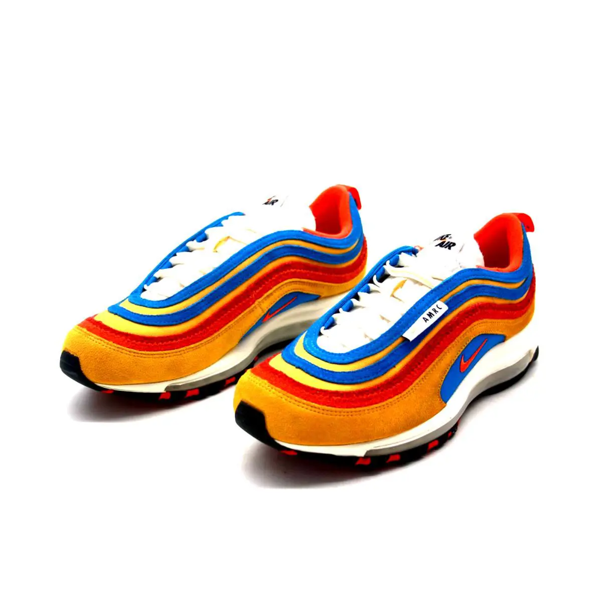 Nike shoes - Nike Air Max 97 - Air Max - DH1085-700 - POLLEN/ORANGE LT-PHOTO BLUE 1
