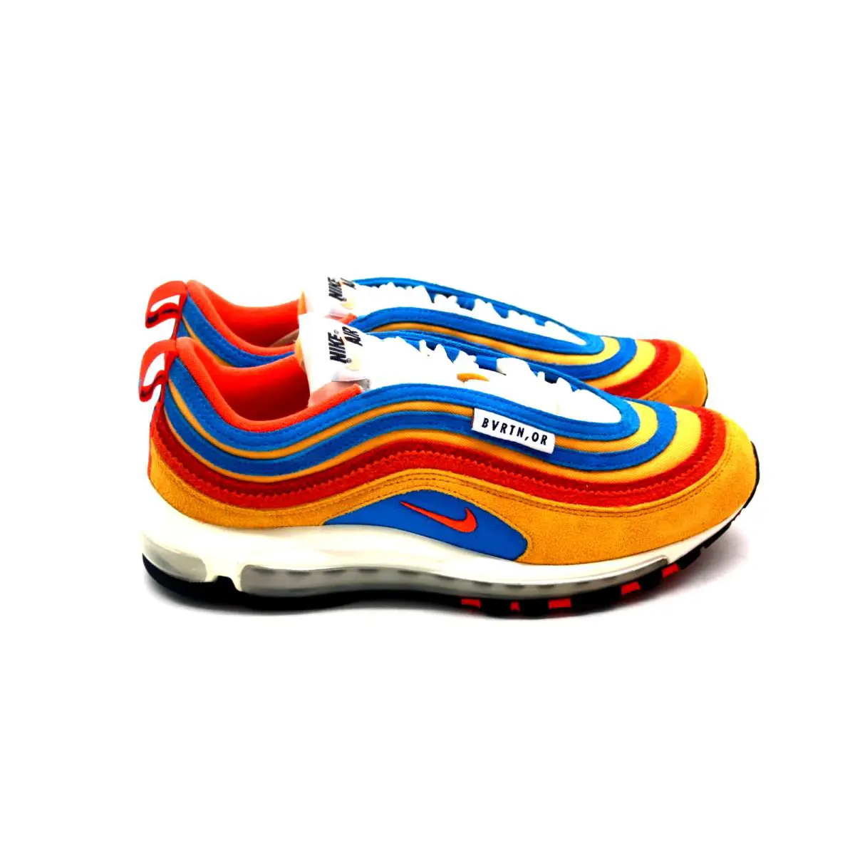 Nike shoes - Nike Air Max 97 - Air Max - DH1085-700 - POLLEN/ORANGE LT-PHOTO BLUE 5