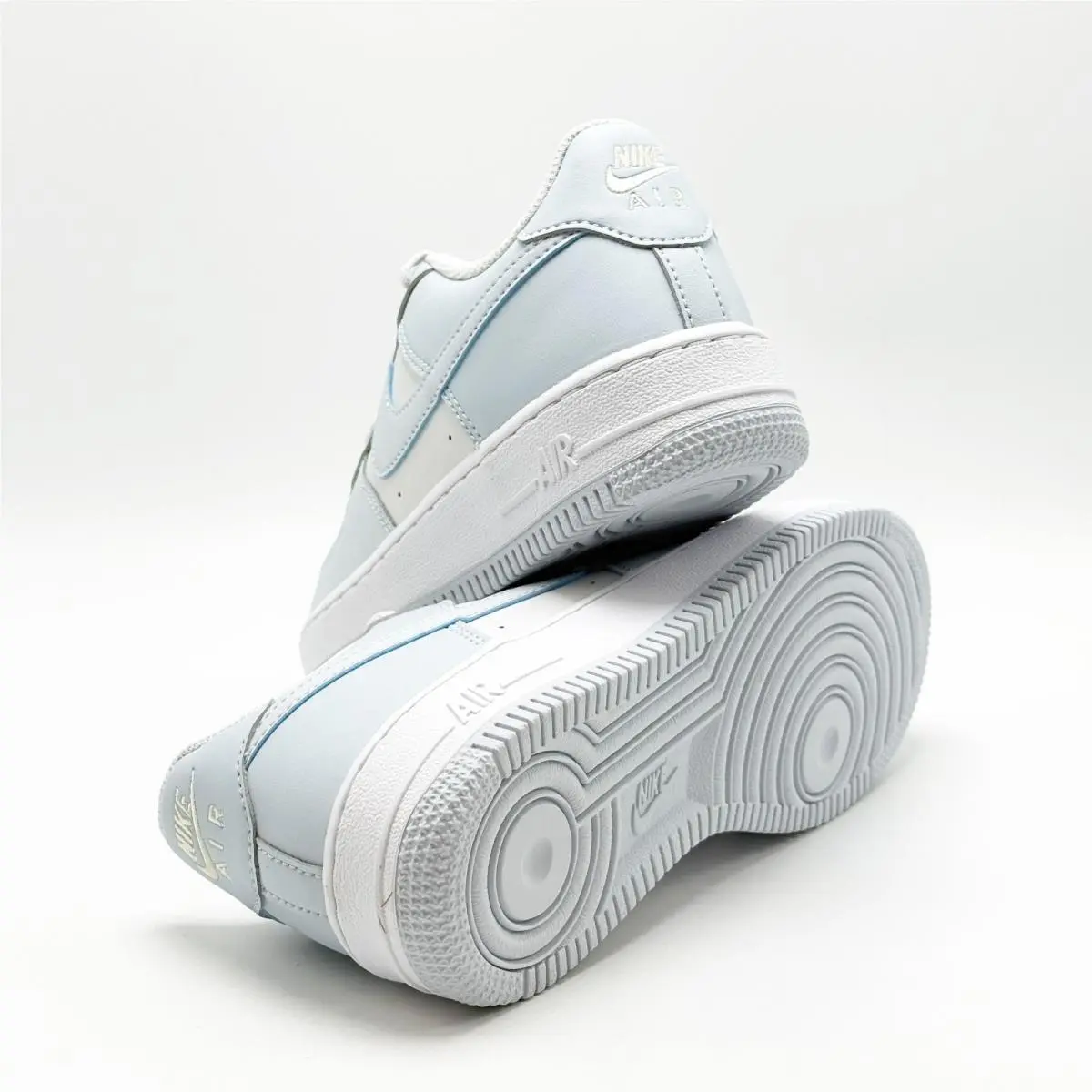 Nike shoes - Nike Air Force 1 GS - Blue 3