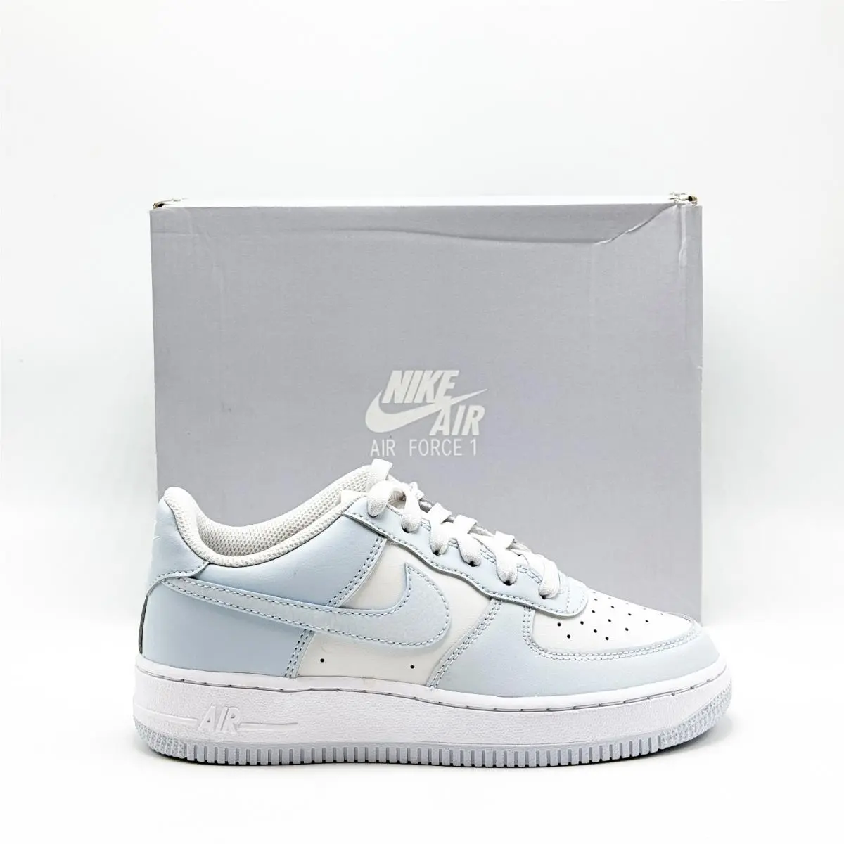 Nike shoes - Nike Air Force 1 GS - Blue 4
