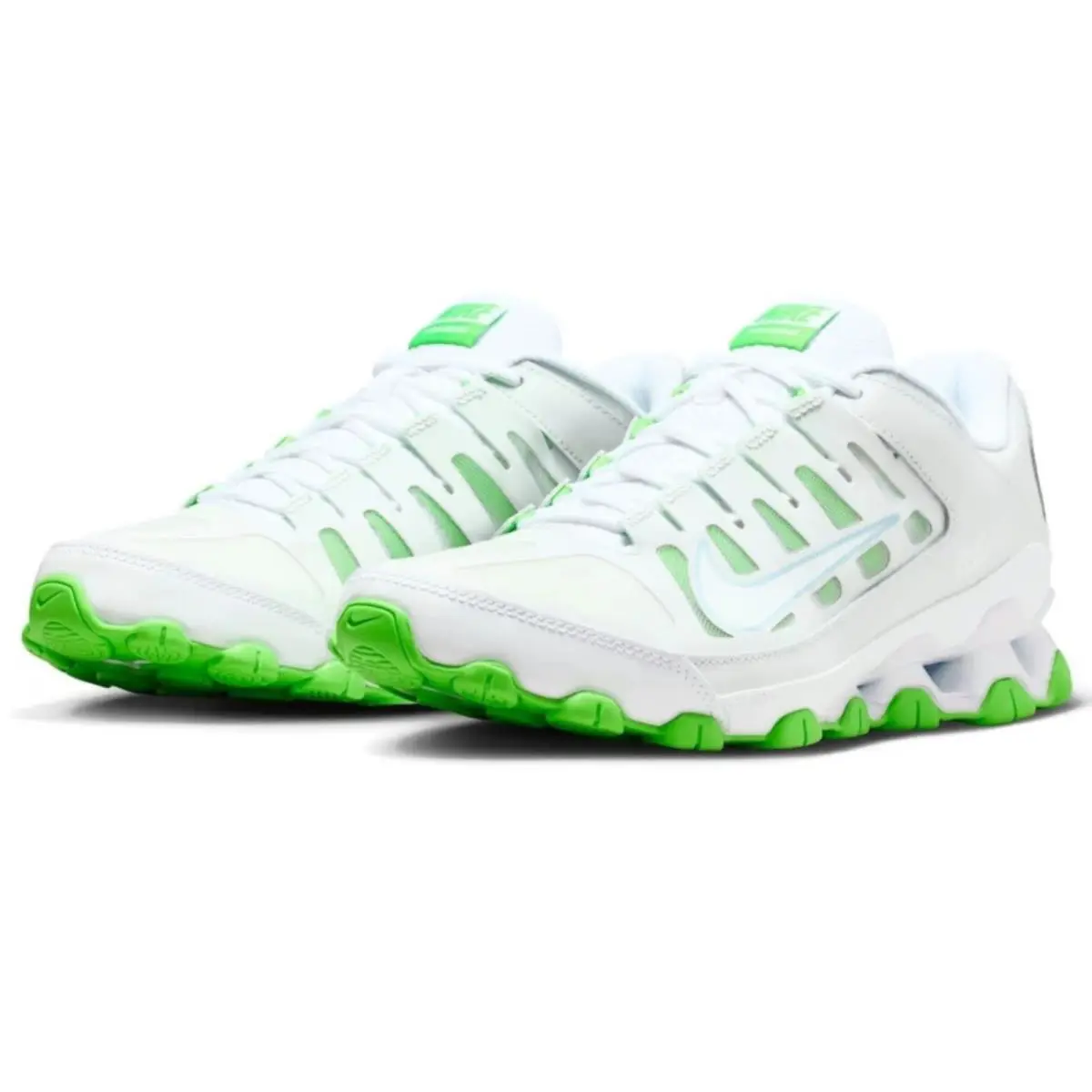 Nike shoes - Nike Reax 8 - Reax - White, Maufacturer: Off White/Green Strike/Glacier Blue/White 9