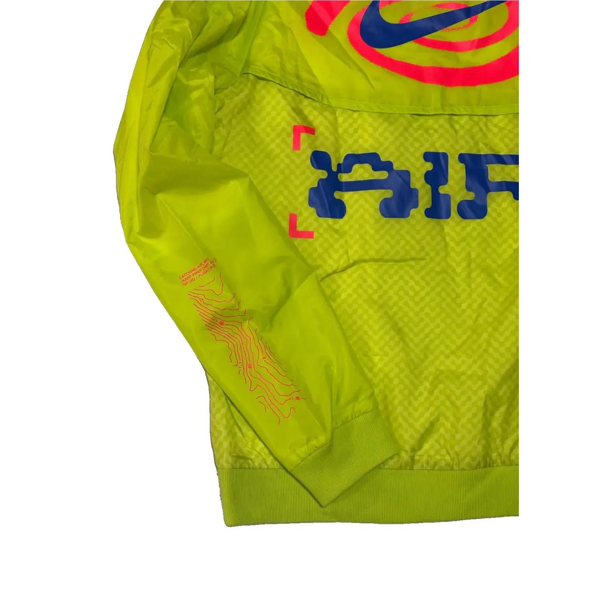 Nike clothing - CATCHING AIR WINDRUNNER - CATCHING AIR WINDRUNNER - CW4708-389 - NEON YELLOW 6