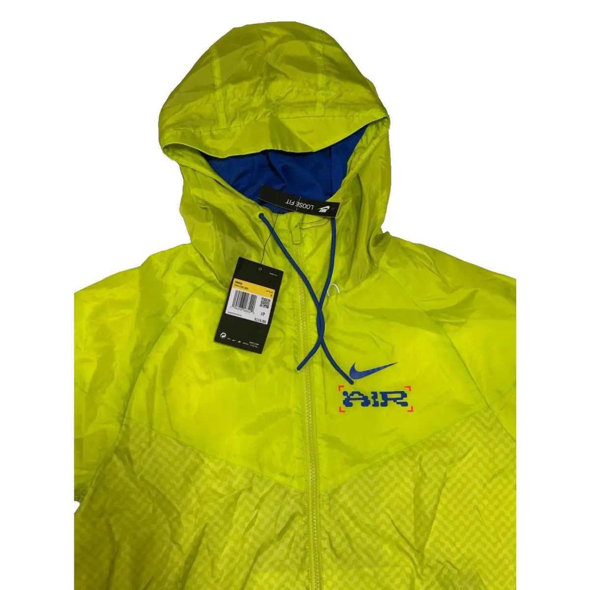 Nike clothing - CATCHING AIR WINDRUNNER - CATCHING AIR WINDRUNNER - CW4708-389 - NEON YELLOW 4