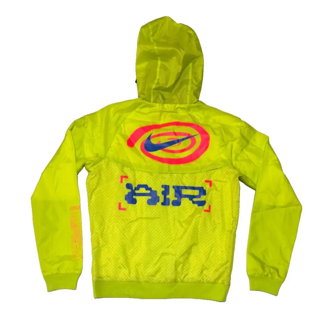 Nike clothing - CATCHING AIR WINDRUNNER - CATCHING AIR WINDRUNNER - CW4708-389 - NEON YELLOW 8