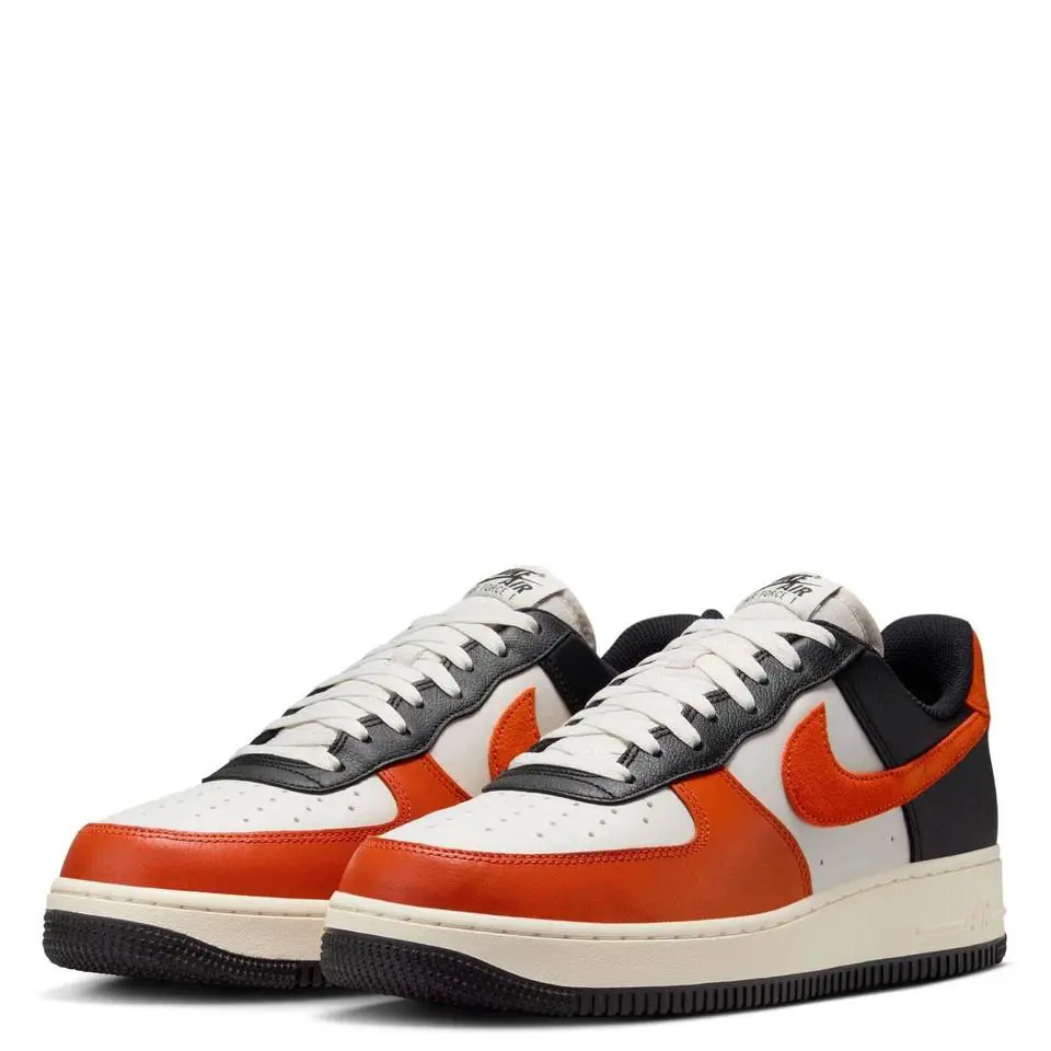 Nike shoes - Nike Air Force 1 - Air Force - HQ4987-010 - BLACK/VINTAGE CORAL PHANTOM 1