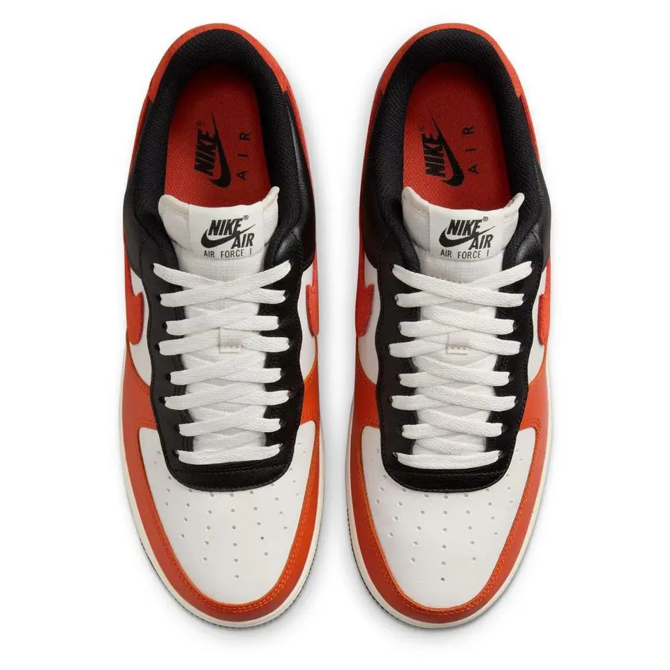 Nike shoes - Nike Air Force 1 - Air Force - HQ4987-010 - BLACK/VINTAGE CORAL PHANTOM 2