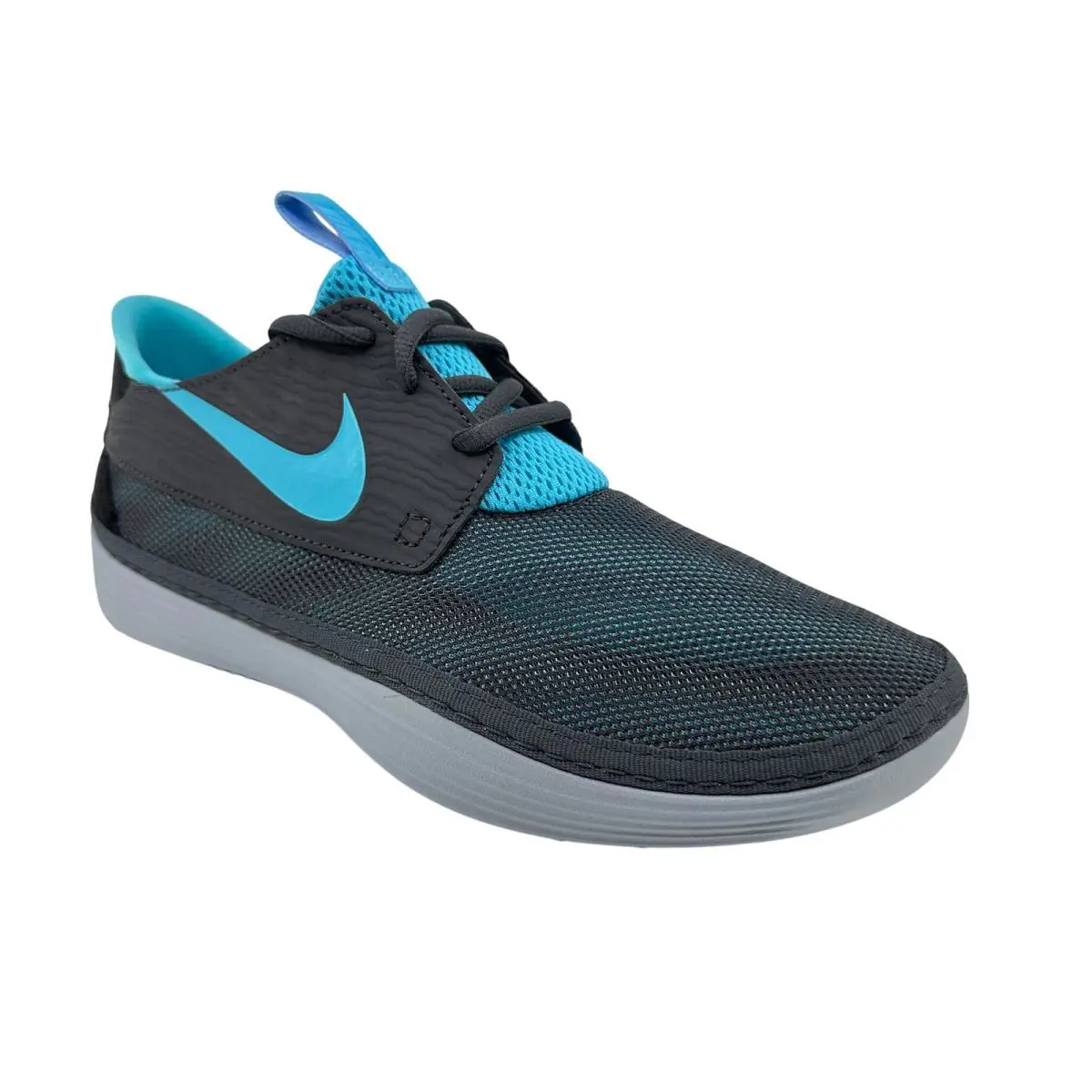 Nike shoes - Nike Solarsoft - Solarsoft - 555301 040 - Gray, Manufacturer: Iron Ore Polarized Blue 0