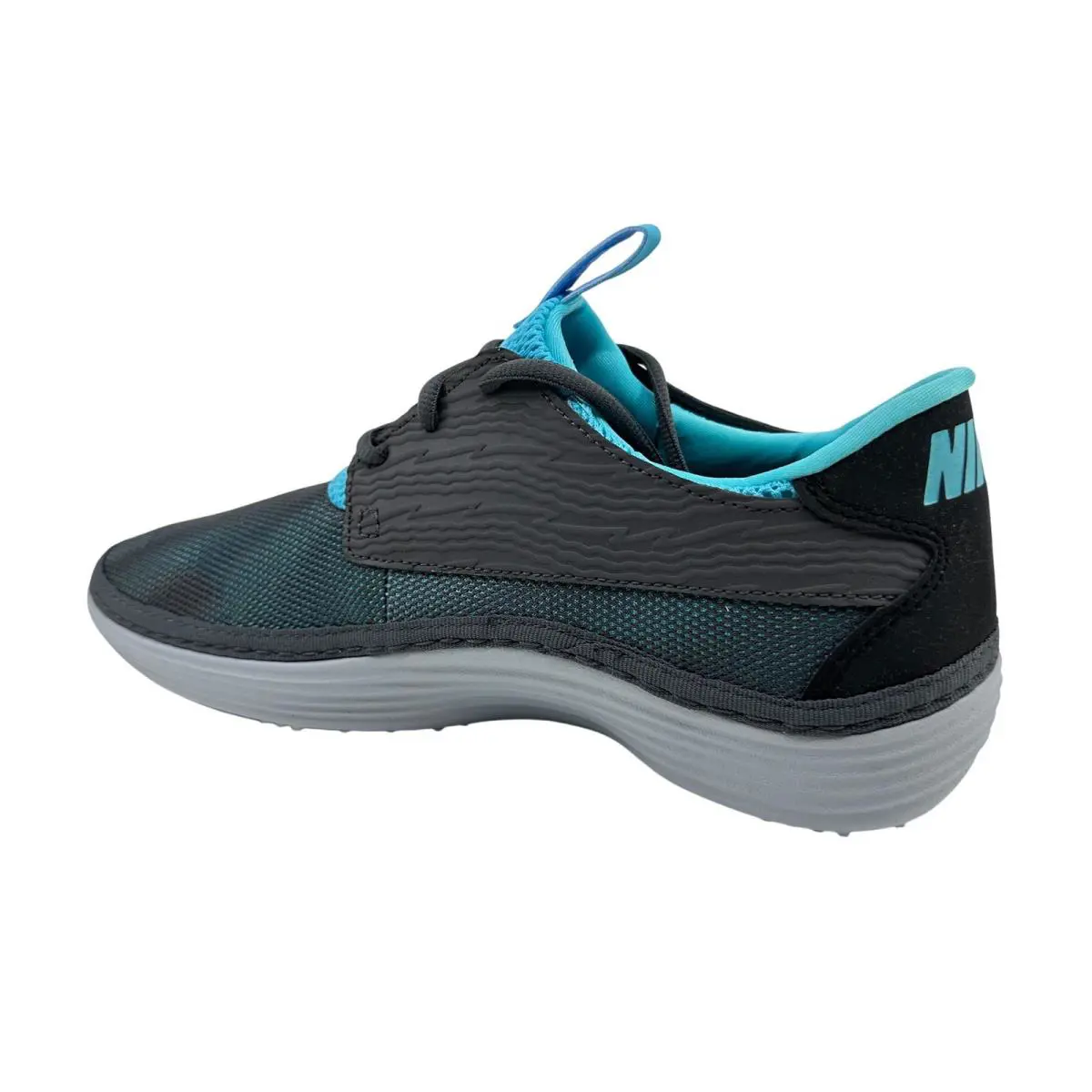 Nike shoes - Nike Solarsoft - Solarsoft - 555301 040 - Gray, Manufacturer: Iron Ore Polarized Blue 7